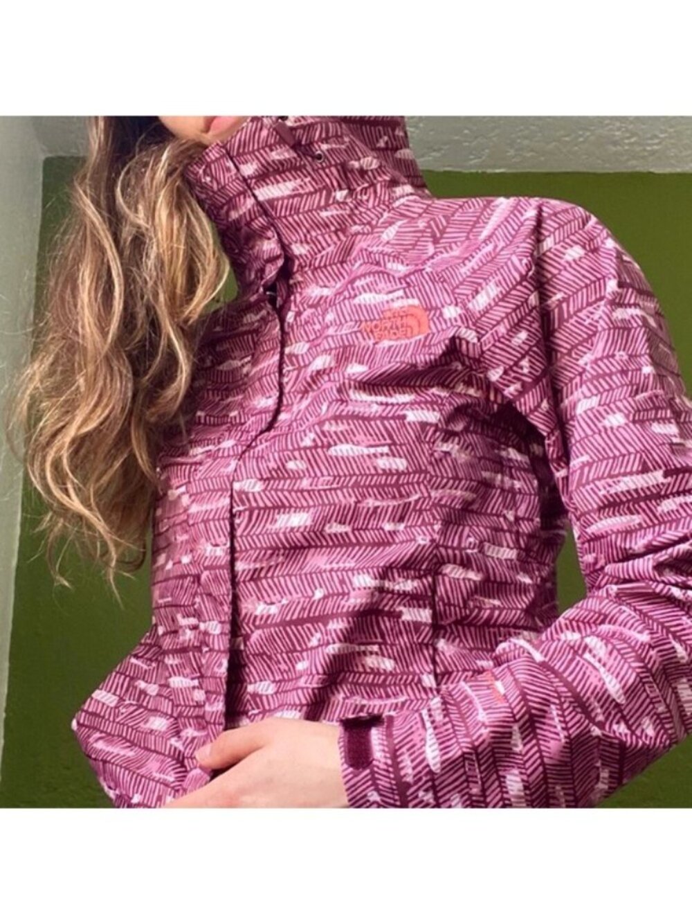 The North Face Novelty Venture Waterproof Rain Jacket purple Large - Picture 2 of 14
